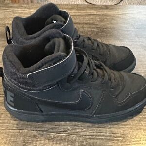 Nike Black Kids' High-Top Shoes